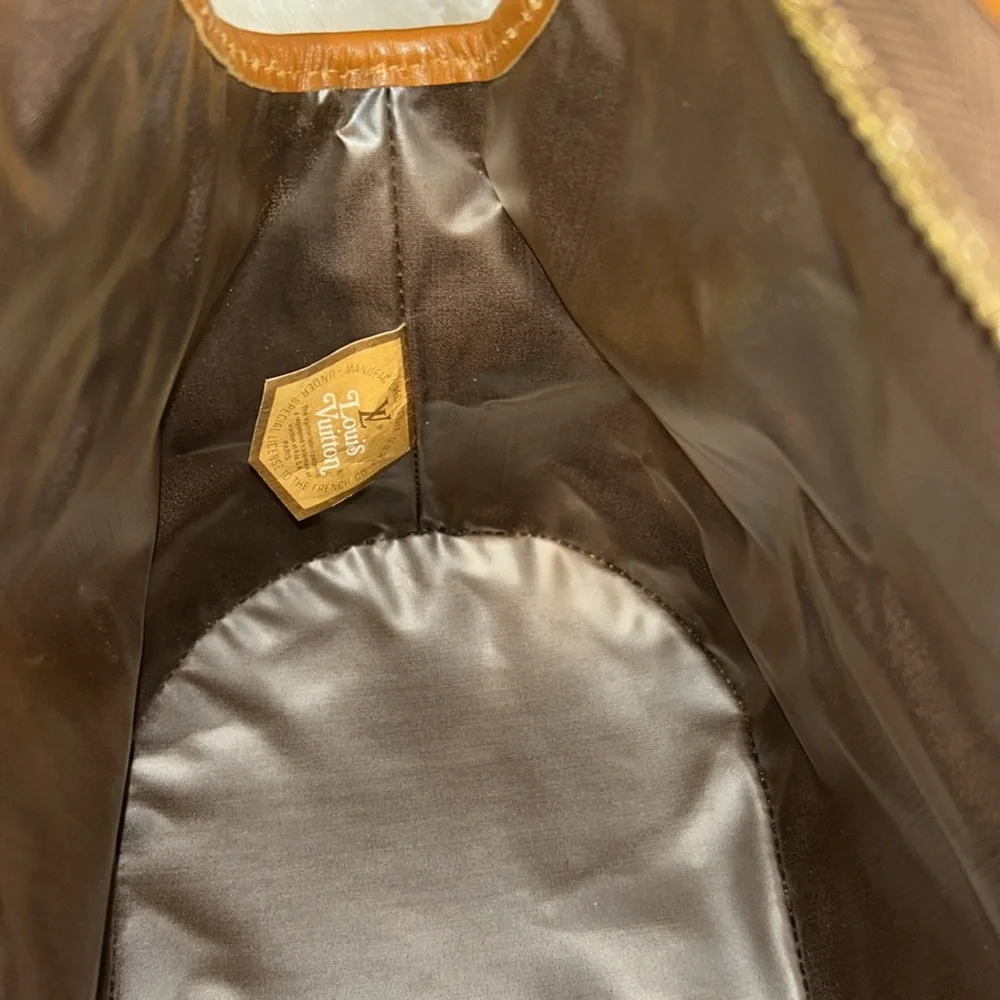 Louis Vuitton Monogram Pet Carrier with Cognac Trim